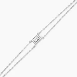 Bracelet Laurine Argent Blanc Oxyde De Zirconium