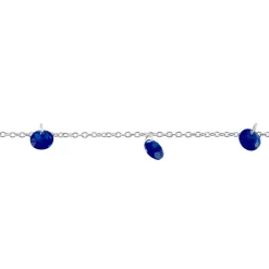 Bracelet Lidiwine Argent Blanc Oxyde