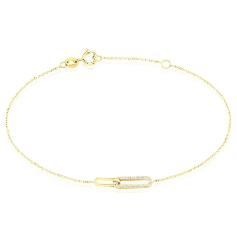 Bracelet Link Or Jaune