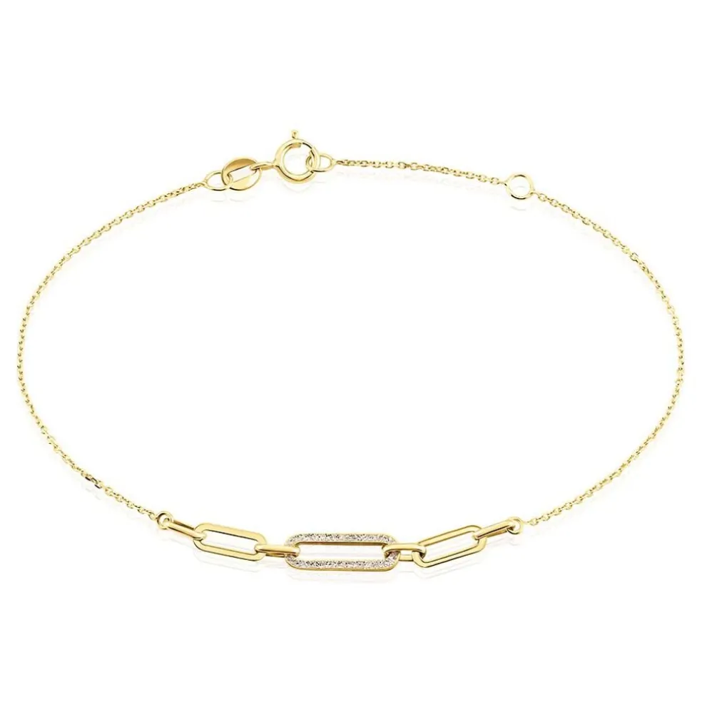Bracelet Link Or Jaune