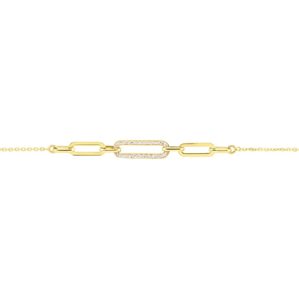 Bracelet Link Or Jaune