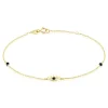 Bracelet Look At Me Or Jaune Oxyde De Zirconium Spinelle