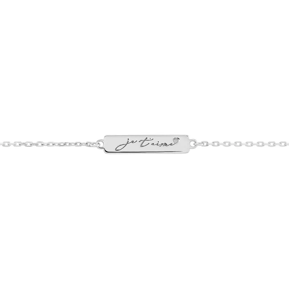 Bracelet Lorayne Argent Blanc