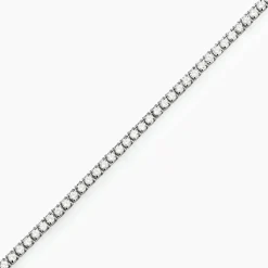 Bracelet Lou-anne Argent Blanc Oxyde De Zirconium