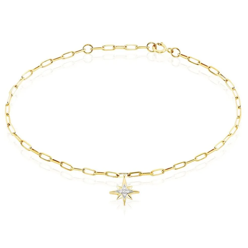 Bracelet Loved One Or Jaune Diamant