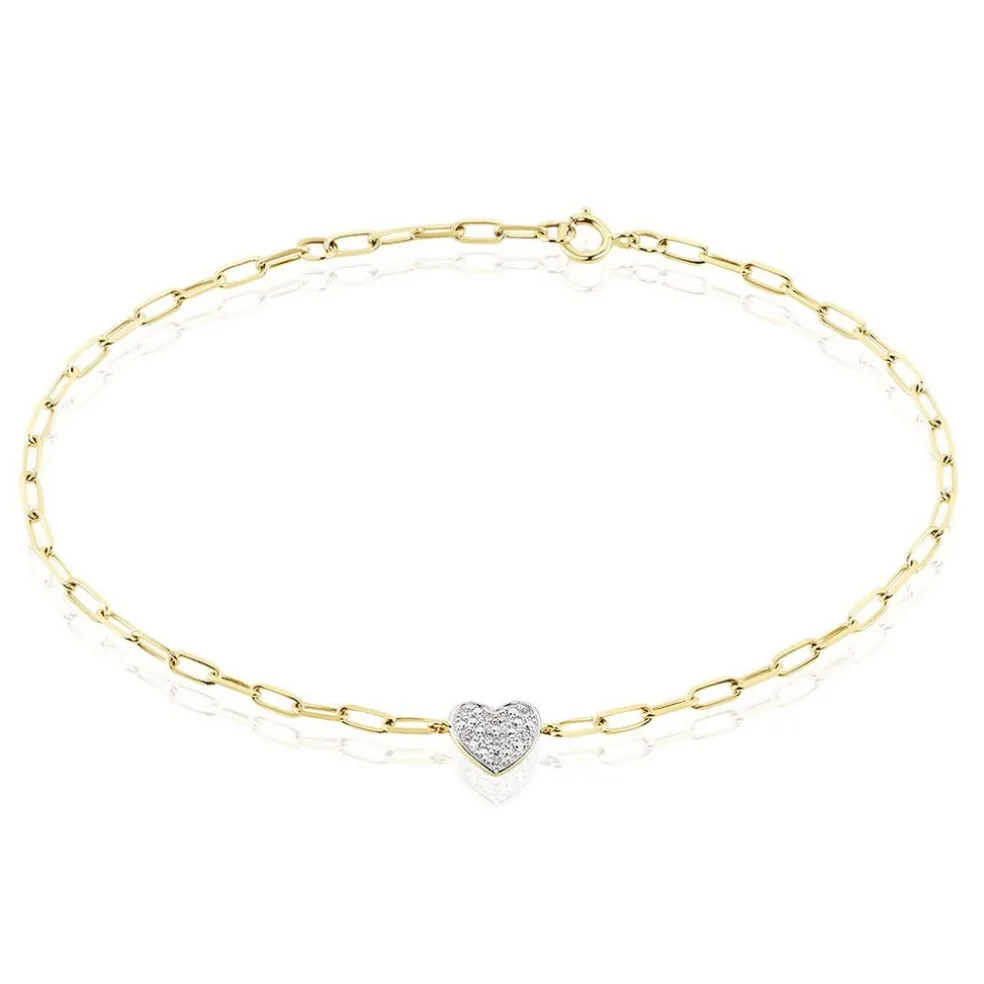 Bracelet Loved One Or Jaune Diamant