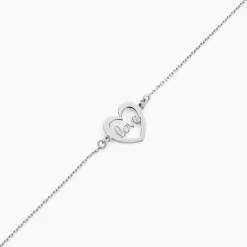 Bracelet Lovia Argent Blanc
