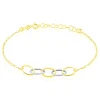 Bracelet Lucette Or Bicolore