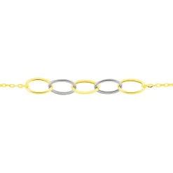 Bracelet Lucette Or Bicolore