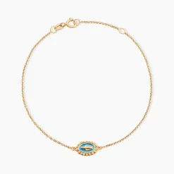 Bracelet Lueur Coloree Or Jaune