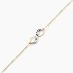 Bracelet Lyana Infini Diamante Or Jaune
