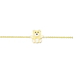 Bracelet Mae Ourson Or Jaune