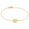 Bracelet Maguette Plaqué Or Jaune