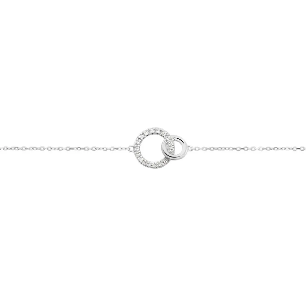 Bracelet Mahaut Or Blanc Diamant