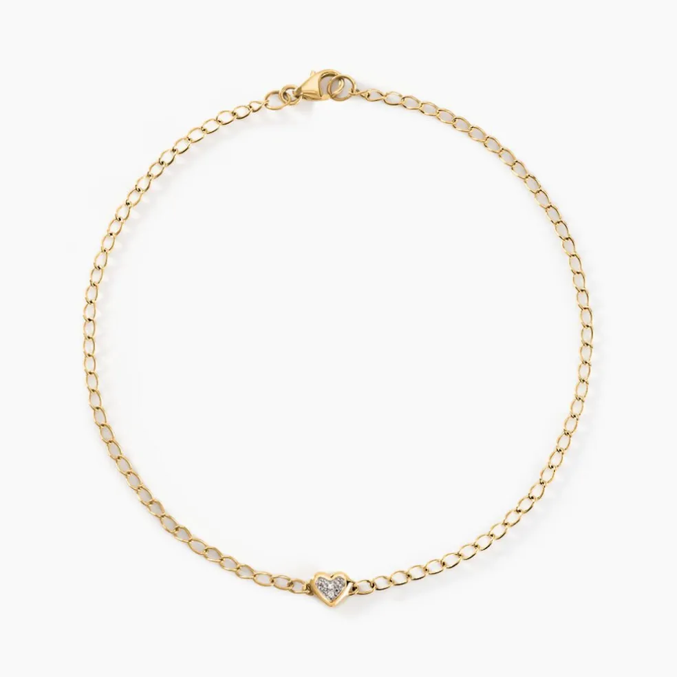 Bracelet Mahe Or Jaune Diamant