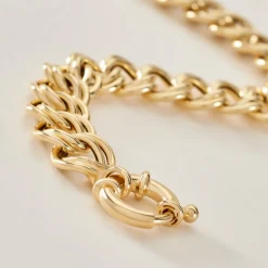 Bracelet Maille Jocky Or Jaune