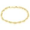 Bracelet Maille Jodie Or Jaune