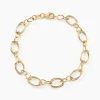 Bracelet Maille Or Jaune Merianne