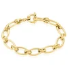 Bracelet Maille Perry Acier Doré