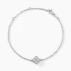 Bracelet Mailys Argent Blanc Oxyde De Zirconium