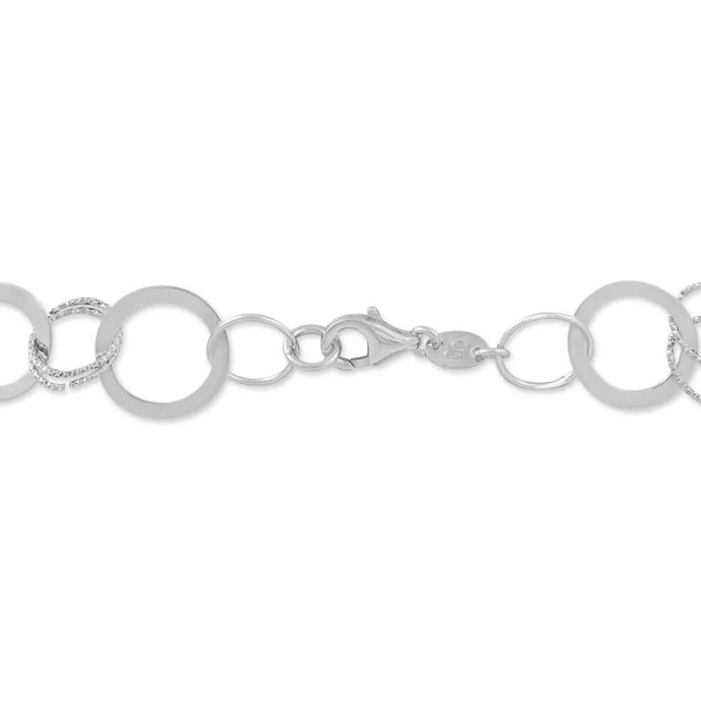 Bracelet Margueritteae Argent Blanc
