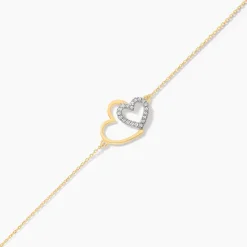 Bracelet Marineta Or Jaune Oxyde De Zirconium