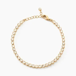 Bracelet Maryannick Plaqué Or Jaune Oxyde De Zirconium