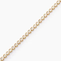 Bracelet Maryannick Plaqué Or Jaune Oxyde De Zirconium