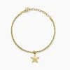 Bracelet Mermaid Acier Jaune