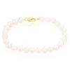 Bracelet Merrane Or Jaune Perle De Culture