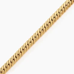 Bracelet Messaline Plaqué Or Jaune