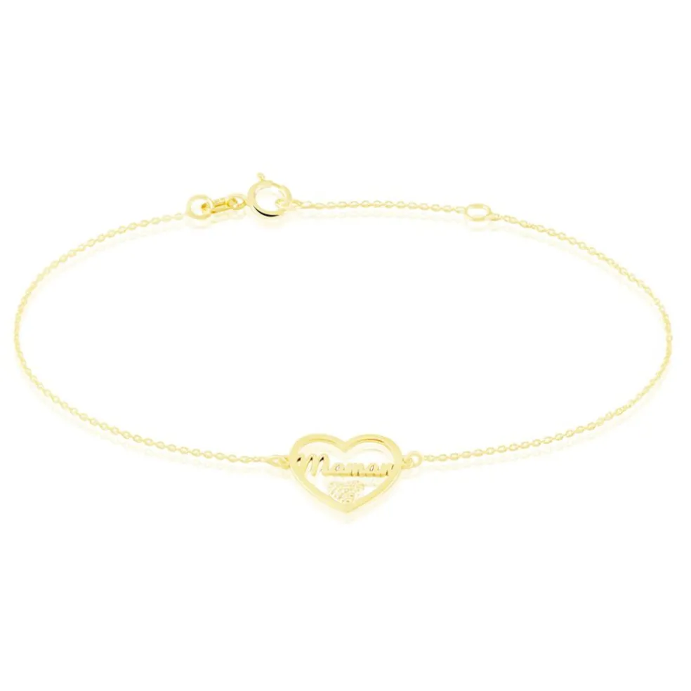Bracelet Micarla Or Jaune Oxyde De Zirconium