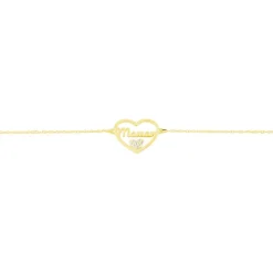 Bracelet Micarla Or Jaune Oxyde De Zirconium