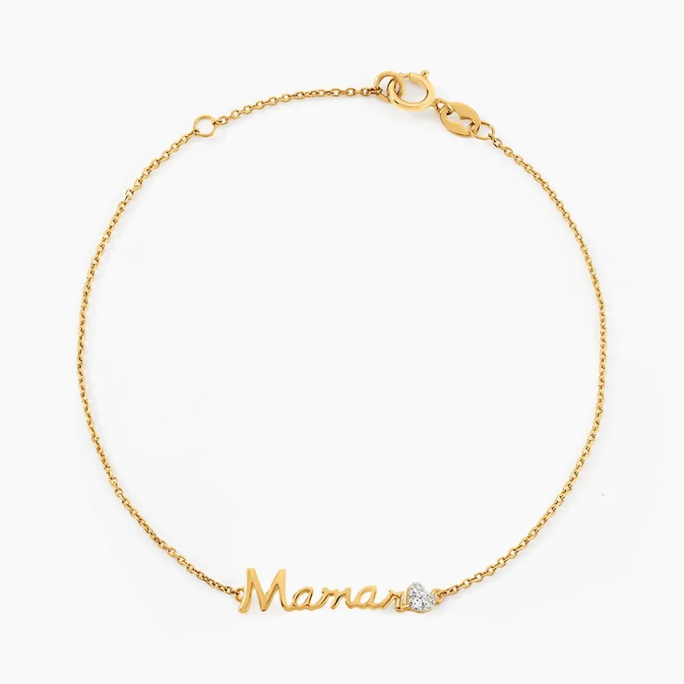 Bracelet Mihangel Or Jaune Diamant