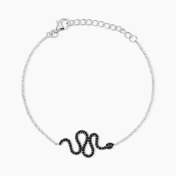 Bracelet Muses Argent Oxydes De Zirconium