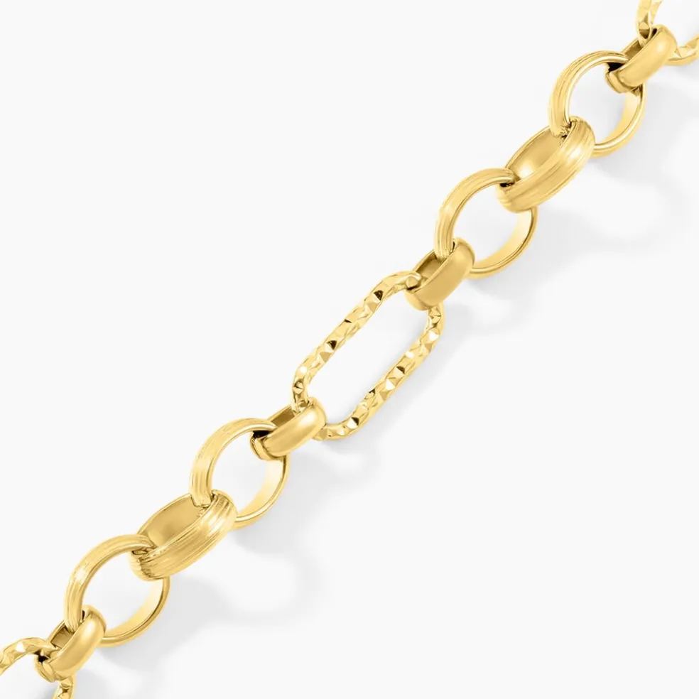 Bracelet Noane Acier Doré