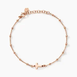 Bracelet Opale Argent Rose
