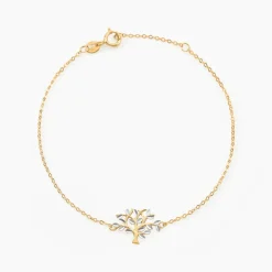Bracelet Or Bicolore Fragaria