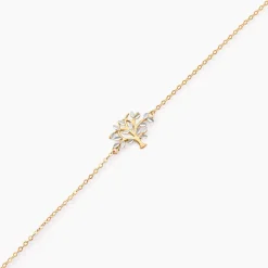 Bracelet Or Bicolore Fragaria