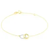 Bracelet Or Bicolore Gontrania