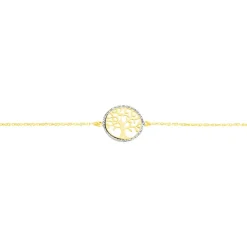 Bracelet Or Bicolore Solidage