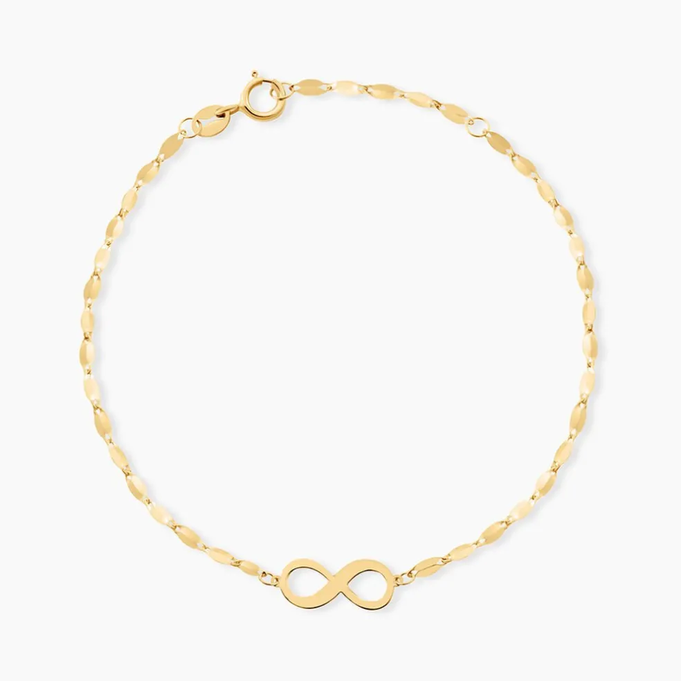 Bracelet Or Jaune Aulnie