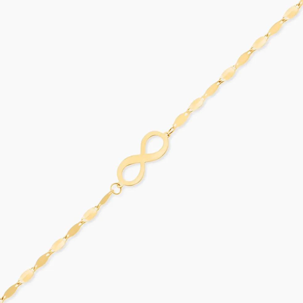 Bracelet Or Jaune Aulnie