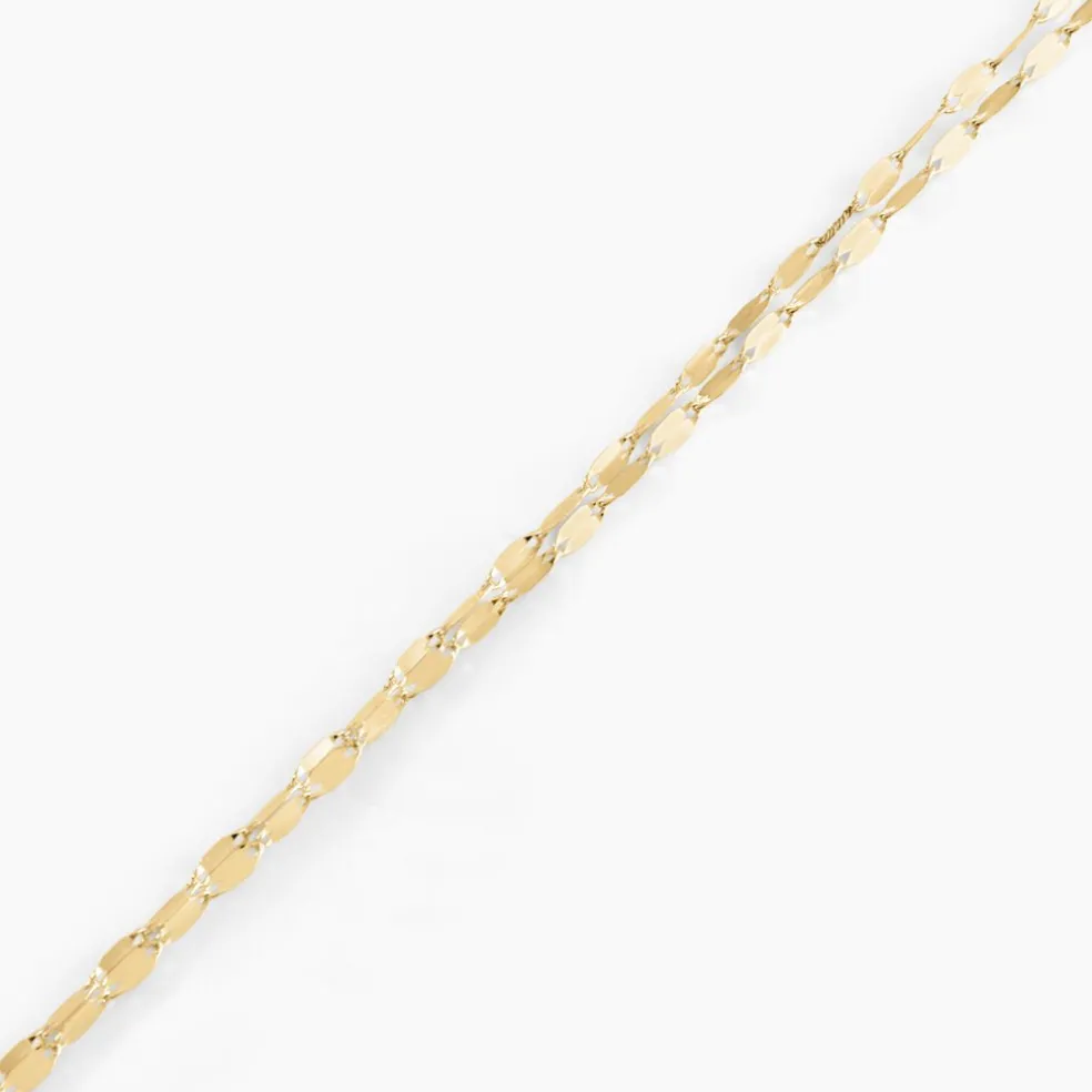 Bracelet Or Jaune Camelie
