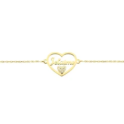 Bracelet Or Jaune Veridienne Oxyde