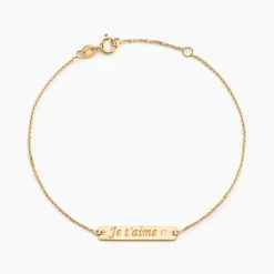 Bracelet Or Jaune Xaverianne Oxyde