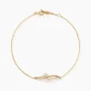 Bracelet Orion Or Jaune Oxyde De Zirconium