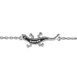 Bracelet Oya Argent Blanc Oxyde De Zirconium