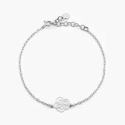 Bracelet Paprika Argent Blanc