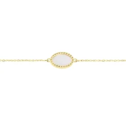 Bracelet Pernia Or Jaune Nacre